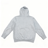 Cotton-Poly Heather Grey Hoodie