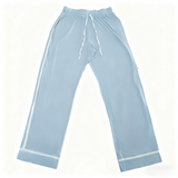 Knitted Jersey  Long Sleeve Buttoned Pajama Set