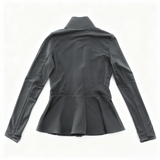 Weft-Knitted Nylon-Spandex Solid Color Sports Jacket