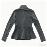 Weft-Knitted Nylon-Spandex Solid Color Sports Jacket