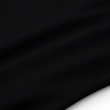 Weft-Knitted Black Sports Camisole Dress