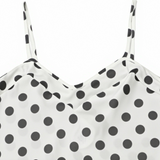 Polka Dot Satin Camisole Nightdress