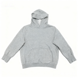 Cotton-Poly Heather Grey Hoodie